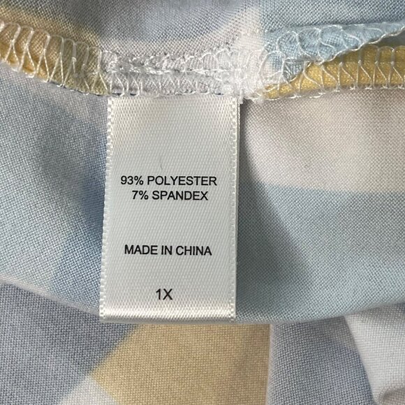 Cuddl Duds Cool & Airy‎ Ultra Patch Pocket Wrap Sweater Women's 1X Plaid - Picture 4 of 10